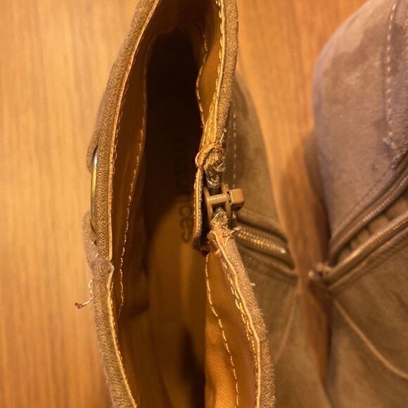 Maurice's Wedge Faux Suede boots - Picture 8 of 9